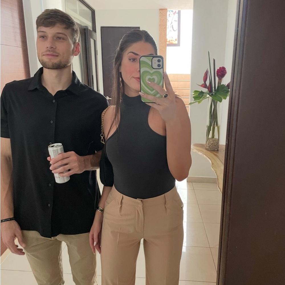 zara gray bodysuit